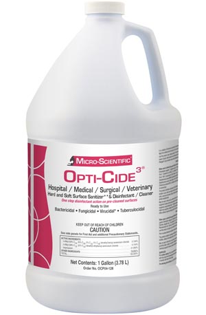 Disinfectant Cleaner Opti-Cide3® Pour Bottle Gal .. .  .  